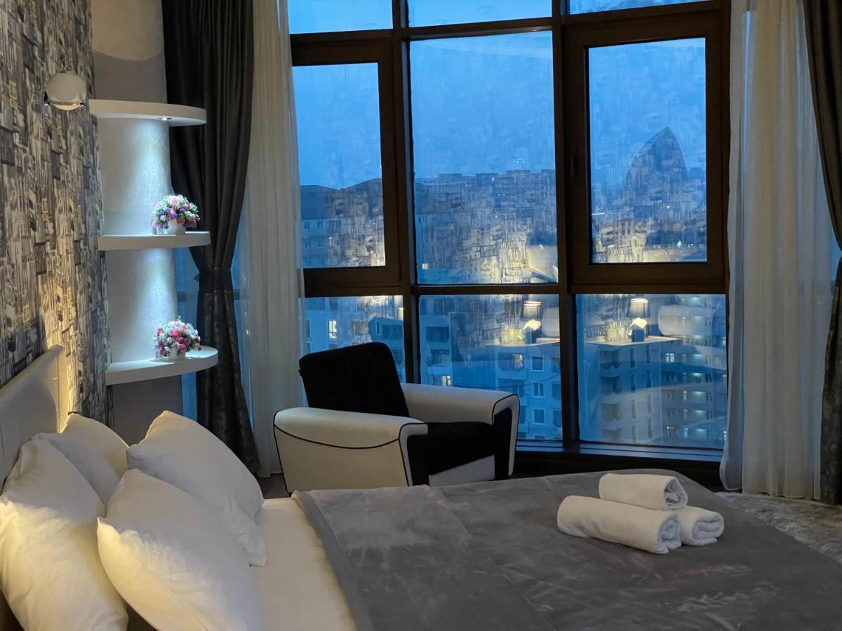 Meqafun Sea View Apartment Baku Exteriör bild